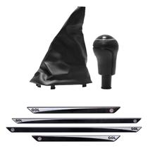 Coifa Preta Base Longa + Manopla Aro Crom.(100168D) + Soleira Gol Coifa Preta Base Longa + Manopla Aro Crom.(100168D) + Soleira Gol