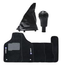 Coifa Preta Base Longa + Manopla Aro Crom.(100168D) + Tapetes Bordados Parati Coifa Preta Base Longa + Manopla Aro Crom.(100168D) + Tapetes Bordados Parati