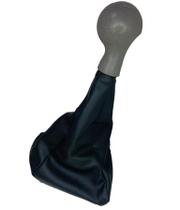 Coifa Preta + Bola Câmbio Cinza Doblo 2002 a 2014 Coifa Preta + Bola Câmbio Cinza Doblo 2002 a 2014