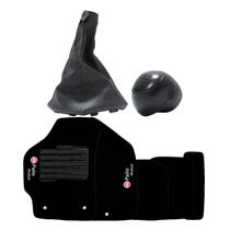 Coifa Preta c/ Base + Manopla Preta Mod.Fire 2002 (200250B) + Tapetes Bordados Palio Weekend