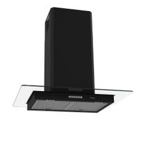 Coifa Terim Ilha Teto Vidro Reto Black 75 cm Preto 110V Coifa Terim Ilha Teto Vidro Reto Black 75 cm Preto 110V