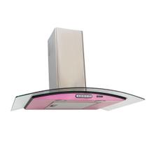 Coifa Terim Parede Vidro Curvo Rosa Inox 70 Cm Duto Slim Coifa Terim Parede Vidro Curvo Rosa Inox 70 Cm Duto Slim