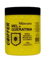 Coiffer Dalie Máscara Mel e Queratina 500g Nutrição Profunda, Cicatrização do Couro Cabeludo e Brilho para Fios Desvitalizados