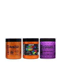 Coiffer Kit Cronograma Capilar Loiras 3 Unidades Tratamento para Fios Loiros e Platinados com Ação Matizadora, Nutritiva e Reconstrutora