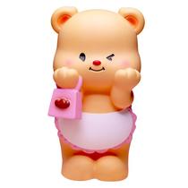 Coin Bank Cute Bear Estilo Desenho Animado Butter B PVC 13,5 x 25 cm