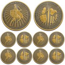 Coin Nosiny vestiu toda a armadura de Deus x10 Religiosa Coin Nosiny vestiu toda a armadura de Deus x10 Religiosa