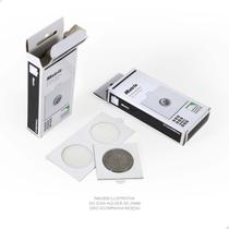 Coins Holder Porta Moedas Branco Autocolante Leuchtturm 35mm Coins Holder Porta Moedas Branco Autocolante Leuchtturm 35mm