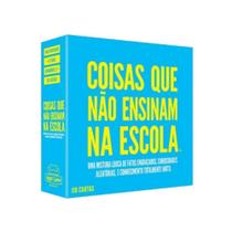 Coisas Que Não Ensinam Na Escola Jogo Cartas Hygge Games