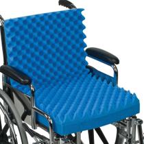 Cojín de Espuma para Silla DMI con Diseño Tipo Panal Esculpido 32x46x7.5cm para Respaldo Completo