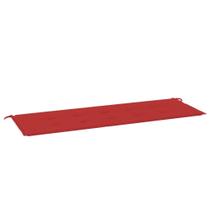 Cojín para Banco de Jardín Casafoyer Rojo 150x50x3 cm Impermeable