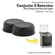 Cojunto Batentes Da Tampa De Vidro Para Fogão 52LBR 52LBU 52LXU 52EXR Electrolux - 70201462