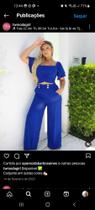 Cojunto feminino azul
