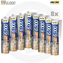 Cola Adesiva Extraforte Para Rodapé Gesso AC6000 400G Profixx
