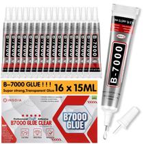 Cola Adesiva INSOIA B7000 16x15ml Transparente Flexível Cola Adesiva INSOIA B7000 16x15ml Transparente Flexível