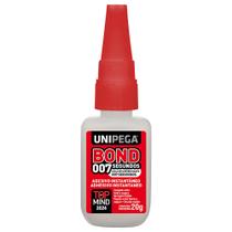 Cola Adesiva Instantânea Multiuso Bond Secagem Rápida 20g - UNIPEGA Cola Adesiva Instantânea Multiuso Bond Secagem Rápida 20g - UNIPEGA