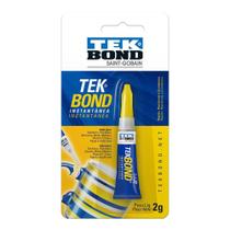 Cola Adesiva Instantânea Tek Bond Blister 2g Cola Adesiva Instantânea Tek Bond Blister 2g