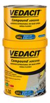 Cola Adesivo Compound A+b Pastoso 1 Kg 147839 Vedacit Cola Adesivo Compound A+b Pastoso 1 Kg 147839 Vedacit