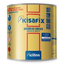 Cola Adesivo de Contato 250 Embalagem 2,8 Kg Tradicional Kisafix Killing
