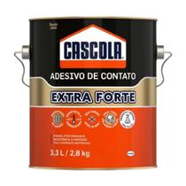 Cola Adesivo de Contato 2,8Kg Cascola Extra sem Toluol Henkel Cola Madeira Acabamento