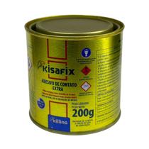 Cola Adesivo De Contato Kisafix Lata 200g Cola Adesivo De Contato Kisafix Lata 200g