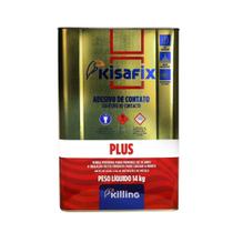 Cola Adesivo de Contato Kisafix Plus 14 Kg Killing Cola Adesivo de Contato Kisafix Plus 14 Kg Killing