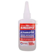 Cola Adesivo de Secagem Rápida Almasuper Adesivo 100g - Almata