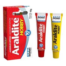 Cola Adesivo Epóxi Araldite Hobby 10min 16g Tekbond