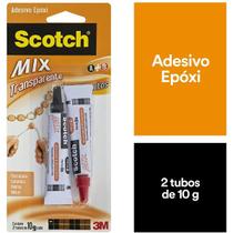 Cola Adesivo Epoxi SCOTCH MIX Transparente - 3M