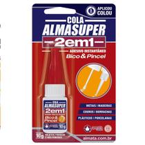 Cola Adesivo Instantâneo 2 em 1 Almasuper 10g - Baungarten