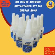 Cola Adesivo instantaneo 977 20G Guepar Bond Kit com 10und Cola Adesivo instantaneo 977 20G Guepar Bond Kit com 10und