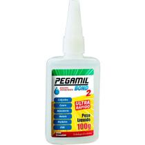 Cola Adesivo Instantâneo Pegamil BOND 100G - Caixa com 4 Unidades