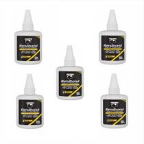 Cola Adesivo Instantâneo Rendbond 100g AntiEntupimento Rendicolla 5 UNIDADES