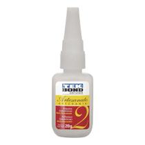 Cola Adesivo Instantâneo Tekbond N2 Média Viscosidade Artesanato 20 gramas - 20577002804 Cola Adesivo Instantâneo Tekbond N2 Média Viscosidade Artesanato 20 gramas - 20577002804