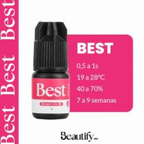 Cola Adesivo Para Extensão de Cílios Beautify Pro 3g - Alta Aderência Cola Adesivo Para Extensão de Cílios Beautify Pro 3g - Alta Aderência