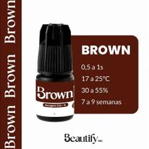 Cola Adesivo para Extensão de Cílios Brown Beautify 3gr - Alta Retenção