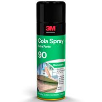 Cola adesivo spray extra forte madeira e plástico 3m 90
