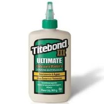 Cola Adesivo Titebond III Ultimate Wood Glue Para Madeira 263 Gramas à prova dágua Cola Adesivo Titebond III Ultimate Wood Glue Para Madeira 263 Gramas à prova dágua