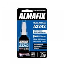 Cola Adesviso Trava Rosca Médio Torque Folga 0,2mm Parafusos até 20mm