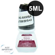 Cola Alongamento Cilios Black Premium 5ml Lançamento Boa
