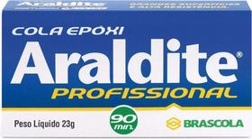 Cola Araldite Epoxi Profissional 90min 23g - Brascola Cola Araldite Epoxi Profissional 90min 23g - Brascola
