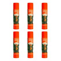 Cola Bastão 10g Pacote com 6 Unidades Leo & Leo Cola Bastão 10g Pacote com 6 Unidades Leo & Leo