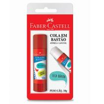 Cola bastão 10g SM/8110 com 1 unidade - Faber-Castell