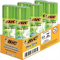 Cola Bastao 21g Ecolutions Bic 6 Unidades