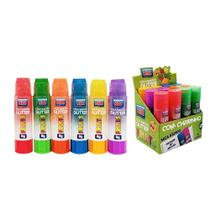 Cola bastao 8g c.glitter e aroma fruits kz5019 Cola bastao 8g c.glitter e aroma fruits kz5019