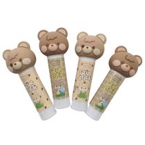 Cola Bastão 8g Glue Stick Formato de Urso Multiuso Escolar Artesanto Weibo - 1 Unidade