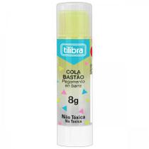 Cola Bastão Colorida 8g Transparente - Tilibra
