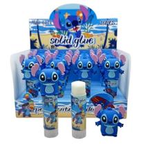 Cola Bastão Escolar Branca 8g Personagem Disney Stitch Unidade Super Fofa Infantil Decorada Papelaria