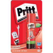 Cola Bastão escolar Pritt com 10g, 20g ou 40g, escolha a gramagem e quantidade Cola Bastão escolar Pritt com 10g, 20g ou 40g, escolha a gramagem e quantidade