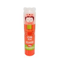 Cola Bastão Glitter 15g Fun CIS Vermelho Cola Bastão Glitter 15g Fun CIS Vermelho
