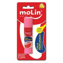 Cola Bastão Perfumada 8 g Molin Transparente Cola Bastão Perfumada 8 g Molin Transparente